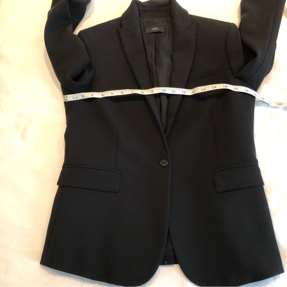 Joseph Savoy Black Wool Blazer Women Size M - Picture 9 of 17